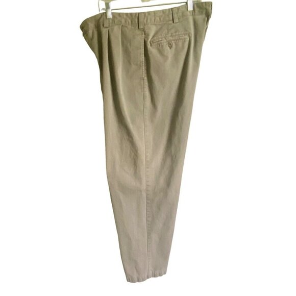 Eddie Bauer Men's Relaxed Fit Gray Cotton Pants Size 38 x 29 - Picture 4 of 10